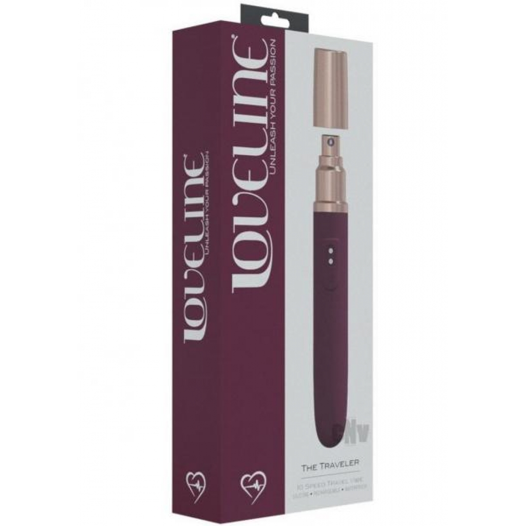 Traveler Vibe Burgundy - G-Spot Vibrators Clit Stimulators