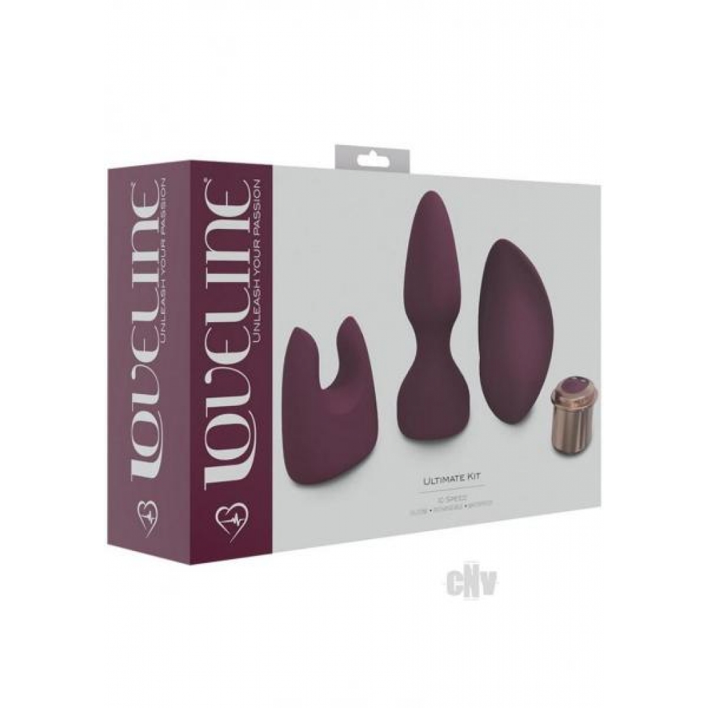 Ultimate Kit Burgundy - All-in-One Sensual Experience