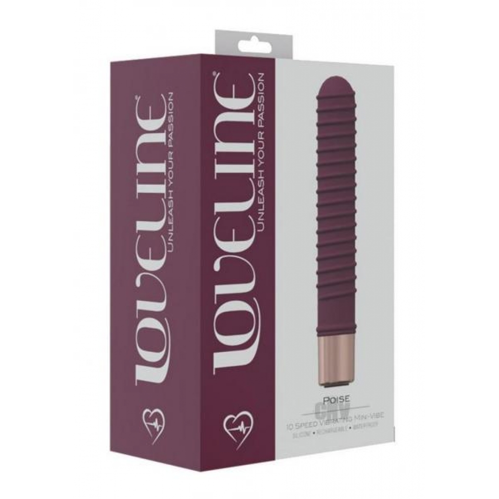 Poise Mini Vibe Burgundy - Traditional