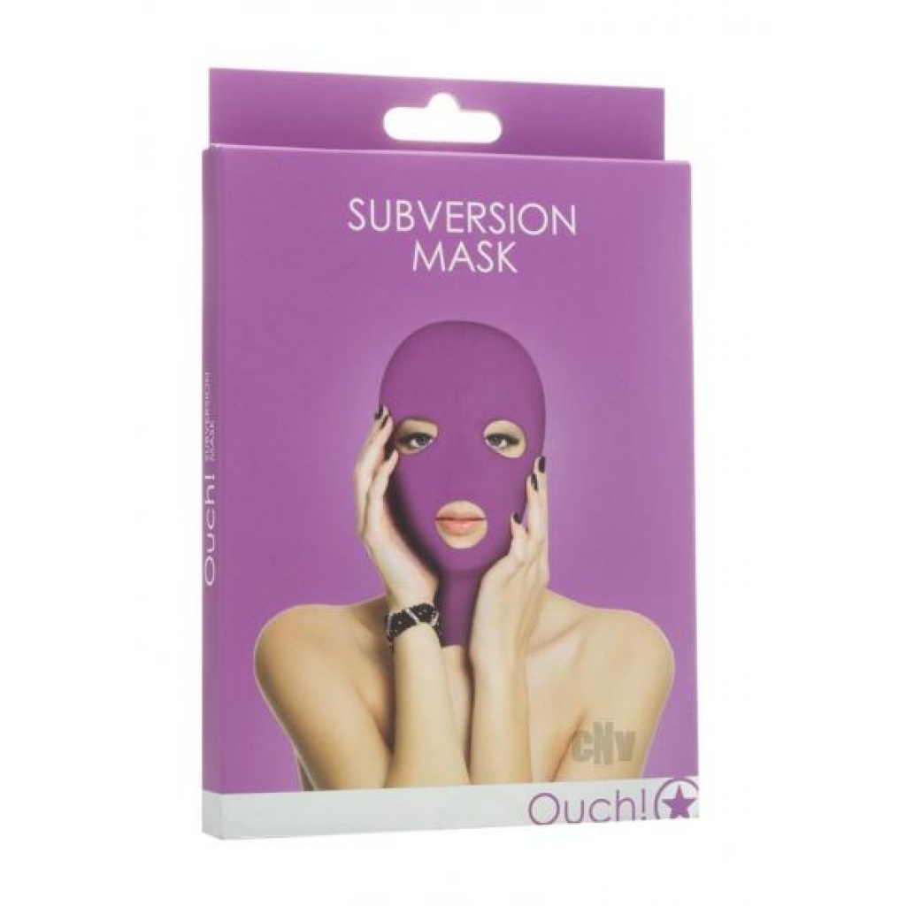 Ouch Subversion Mask - Purple