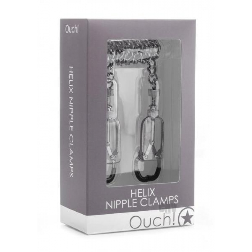 Ouch Helix Nipple Clamps Metal - Nipple Clamps