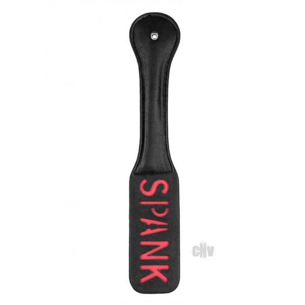 Ouch Paddle Spank Black - Paddles