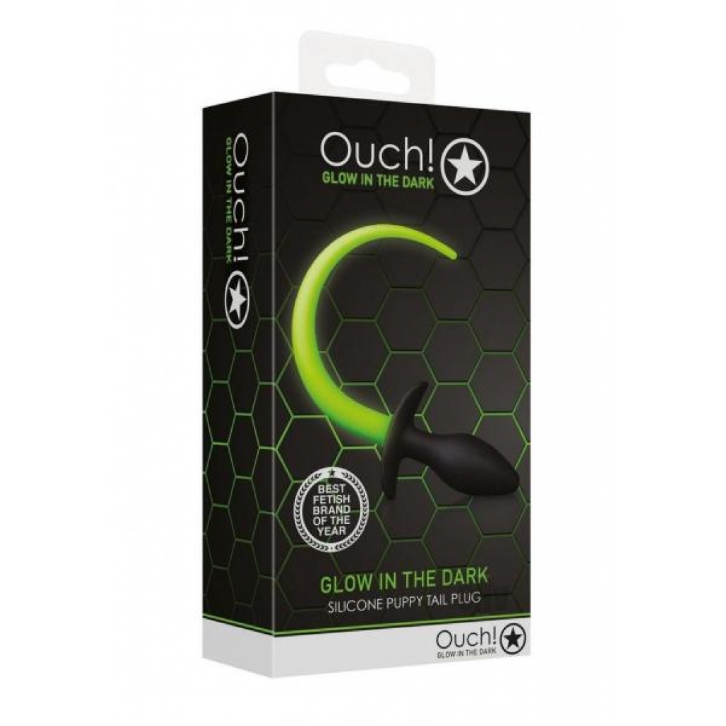 Ouch Puppy Tail Plug Gitd - Anal Plugs