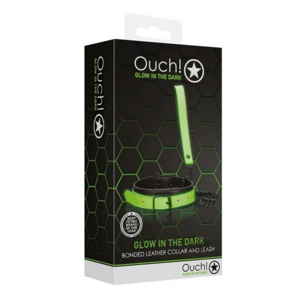 Ouch Collar Leash Gitd - Collars & Leashes