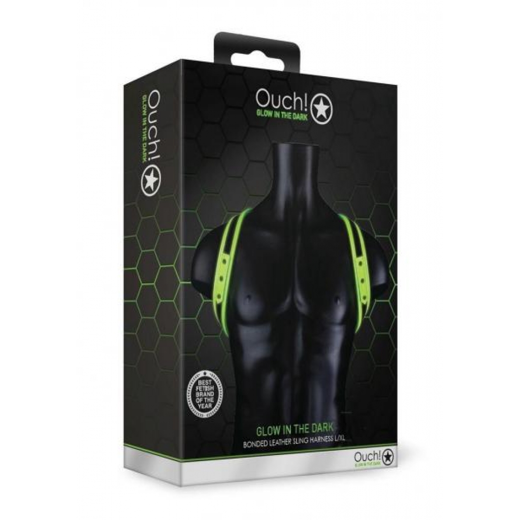 Ouch Sling Harness Gitd L/xl - Harnesses