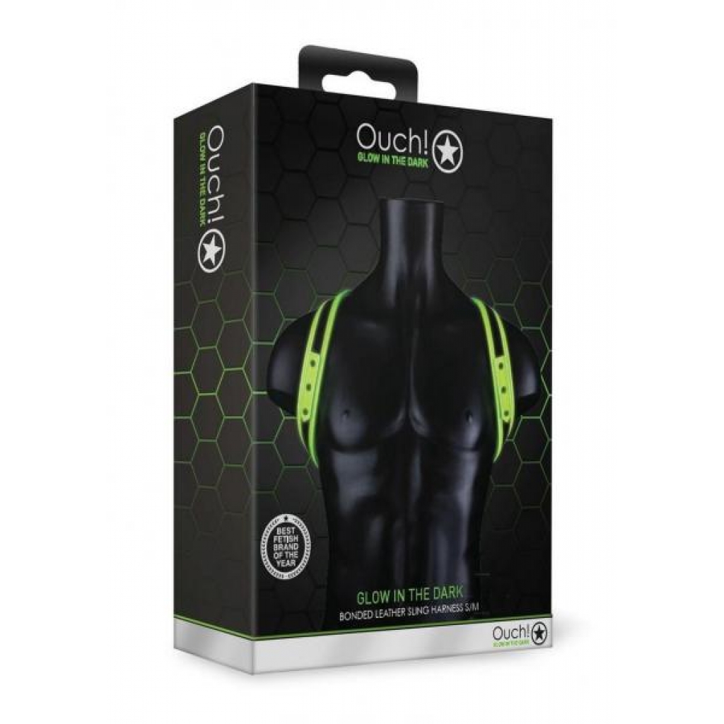 Ouch Sling Harness Gitd S/m - Harnesses