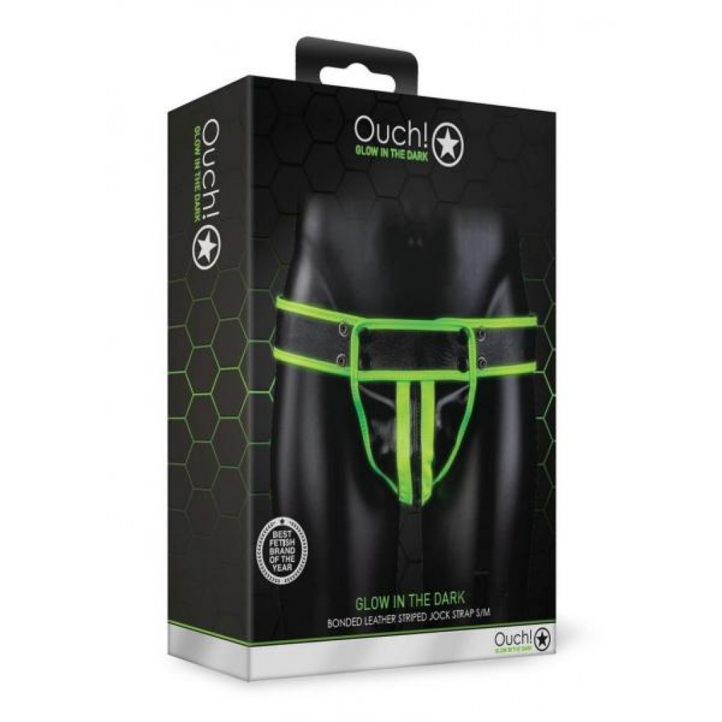 Ouch Striped Jock Strap Gitd S/m - Fetish Clothing