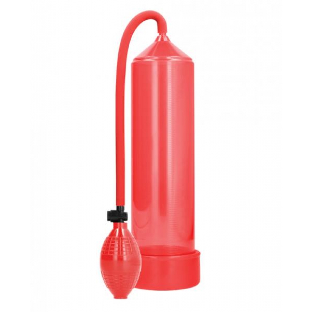 Classic Penis Pump Red