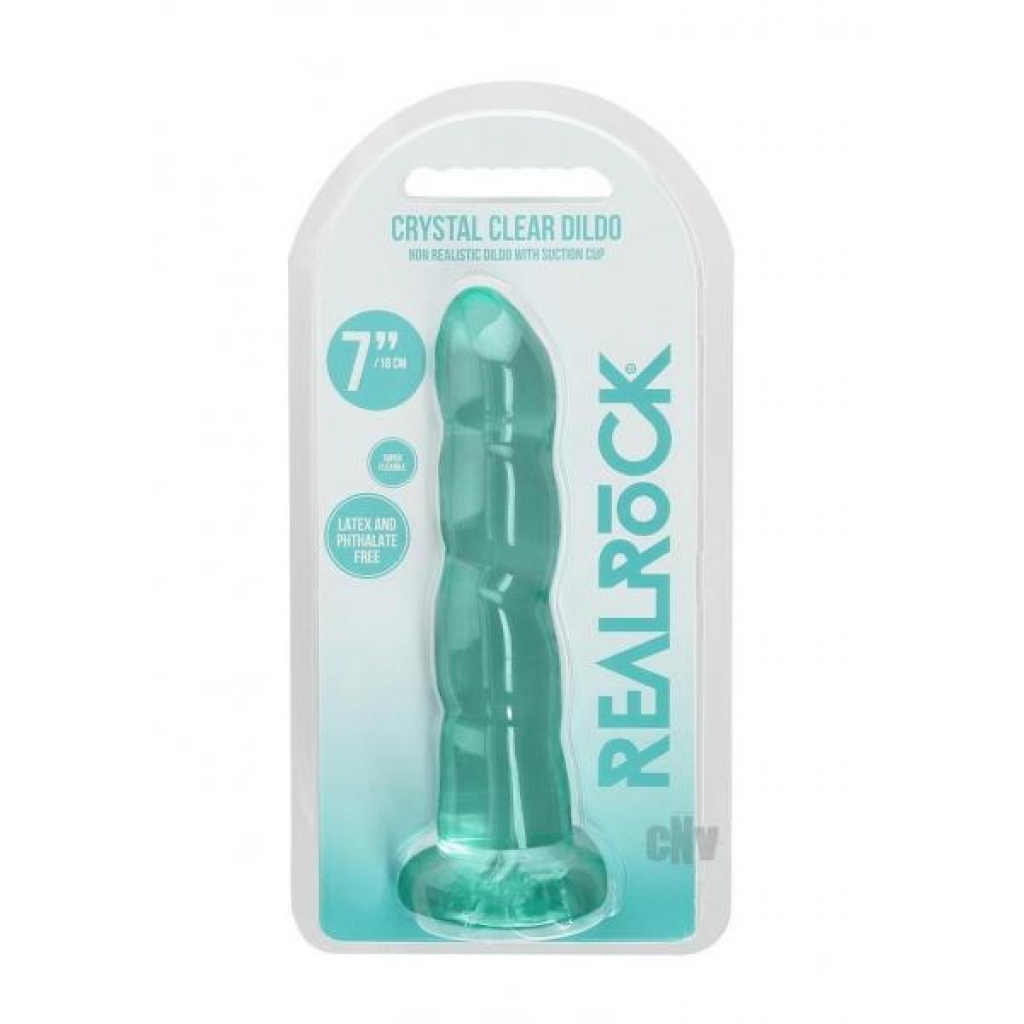 Realrock Crystal Clear Dildo 7 - Realistic Dildos & Dongs