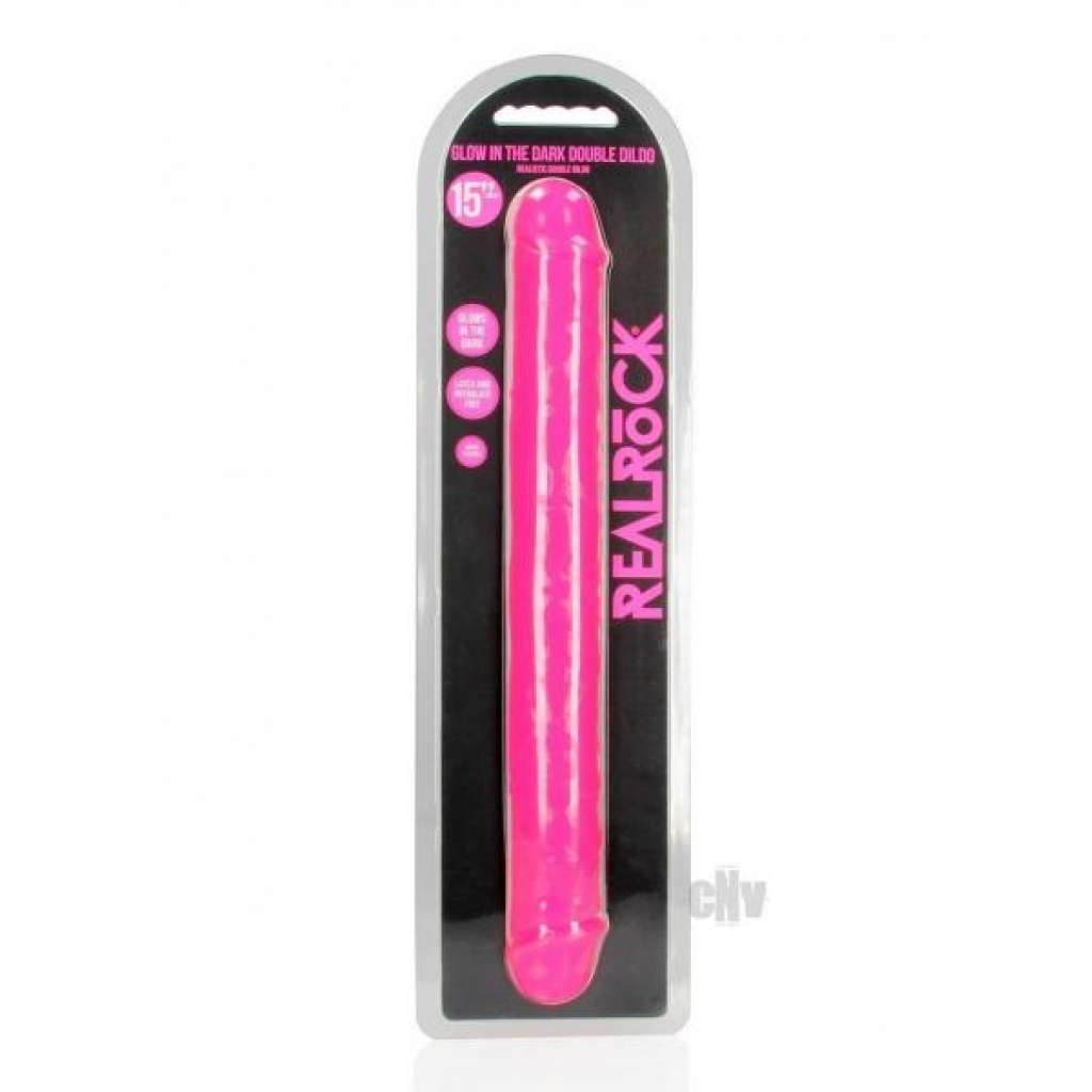 Realrock Dbl Dong Gitd 15 Pink - Double Dildos