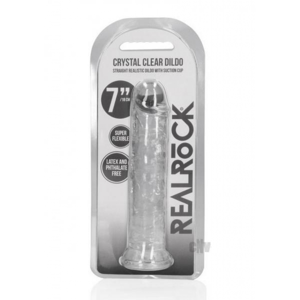 Realrock Straight Without Balls 7 Clr - Realistic Dildos & Dongs