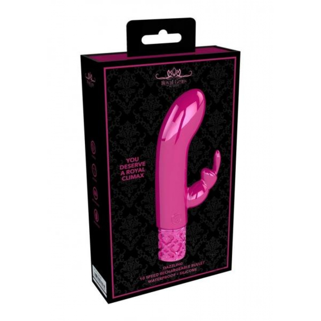 Royal Gems Dazzling Pink - Rabbit Vibrators