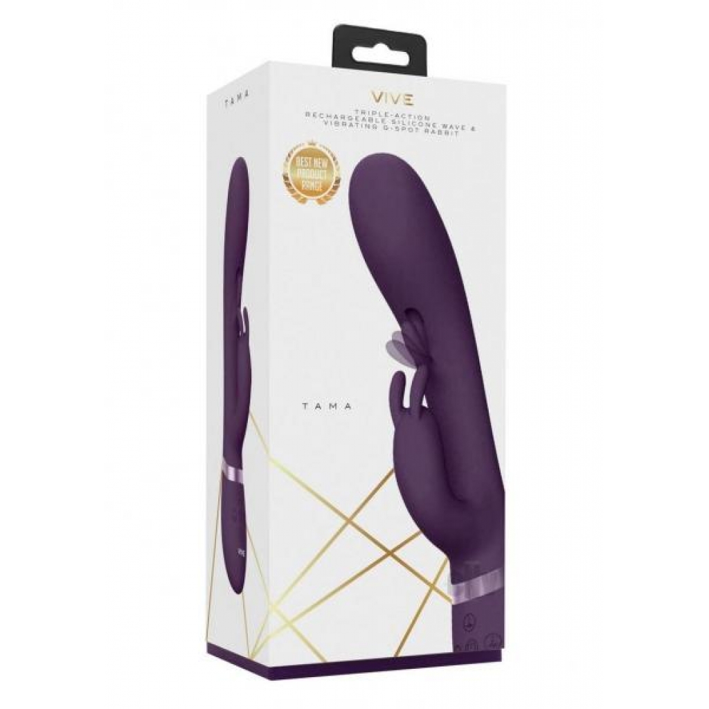 Vive Tama Wave Rabbit Purple - Rabbit Vibrators