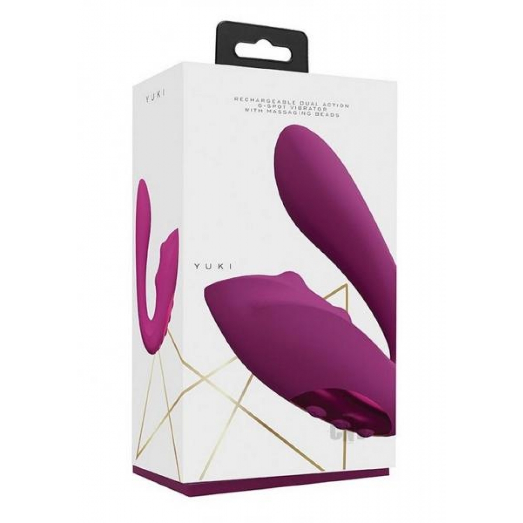 Yuki Dual Motor Gspot Vibe Pink - G-Spot Vibrators