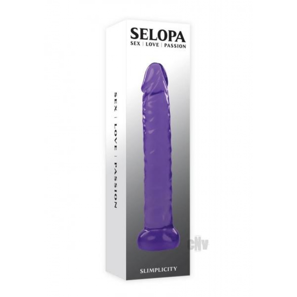 Selopa Simplicity Purple - Realistic Dildos & Dongs