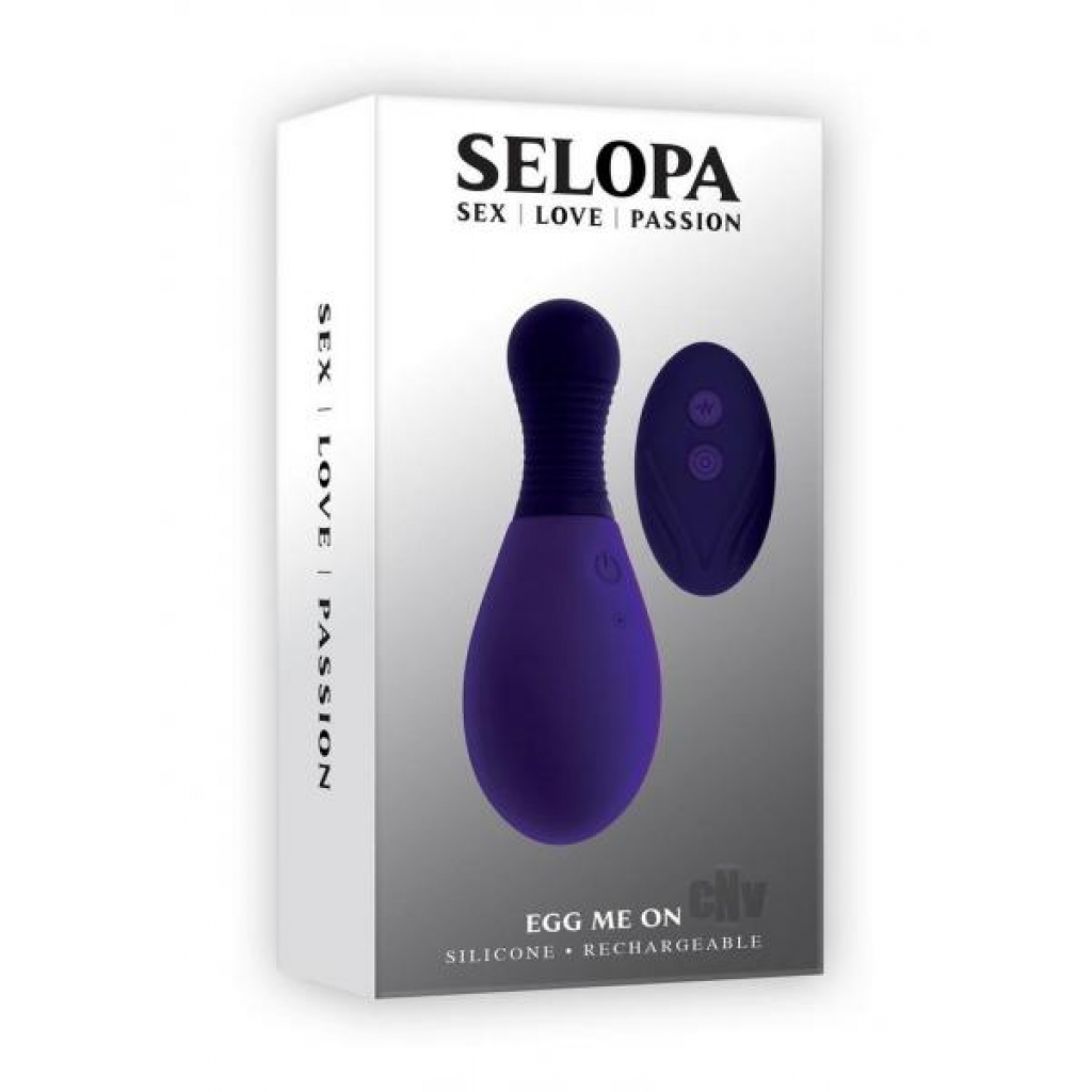 Selopa Egg On Me Purple - Discreet