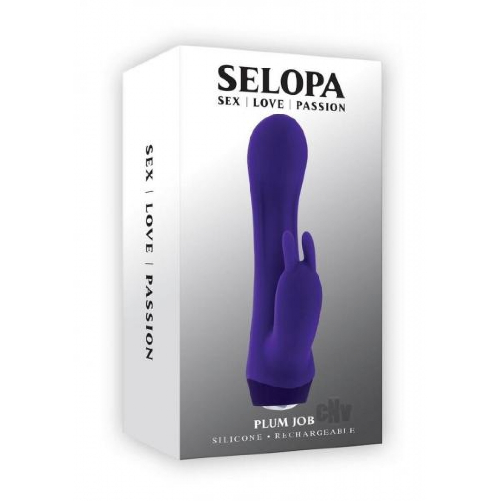 Selopa Plum Job Purple - Rabbit Vibrators