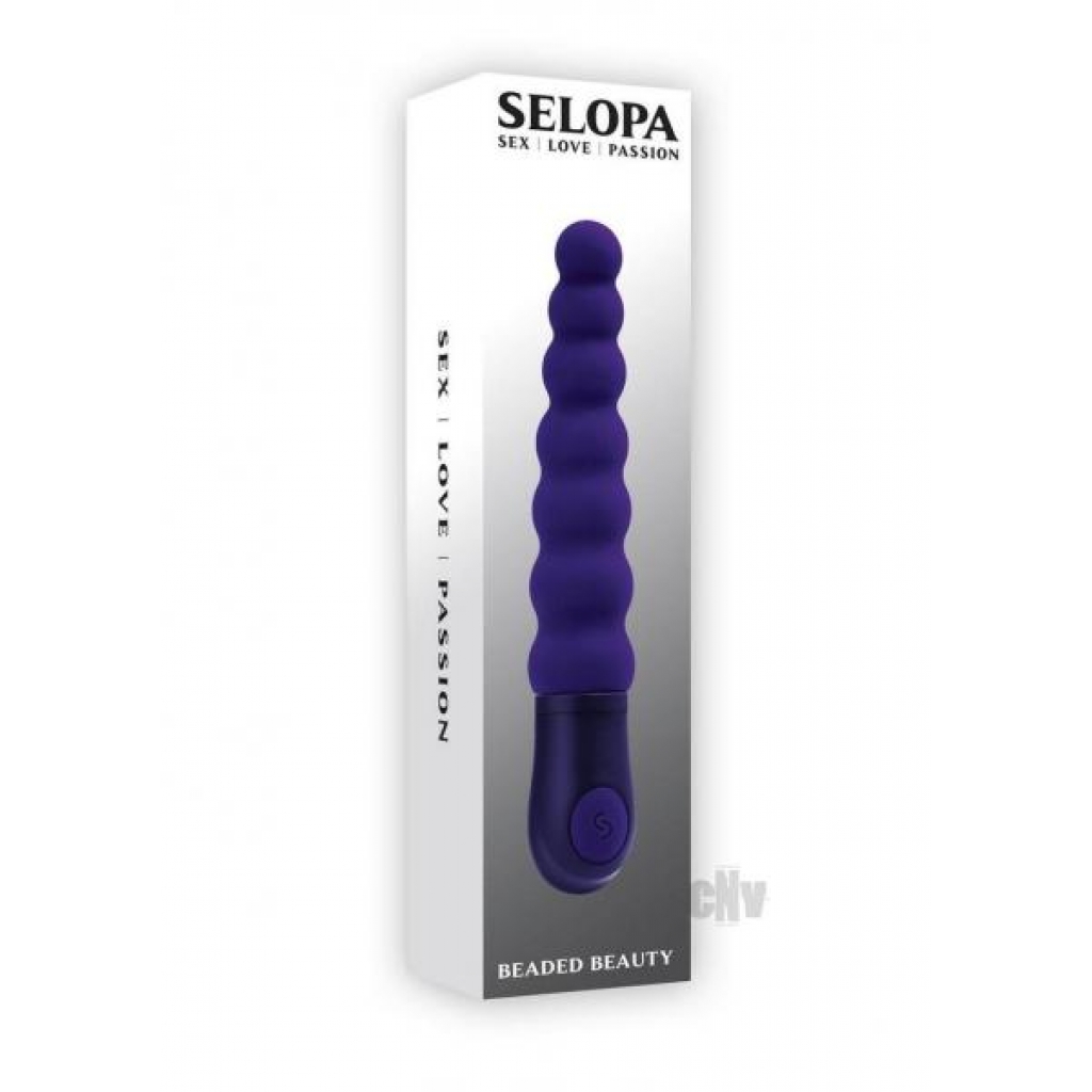 Selopa Beaded Beauty Purple - Traditional