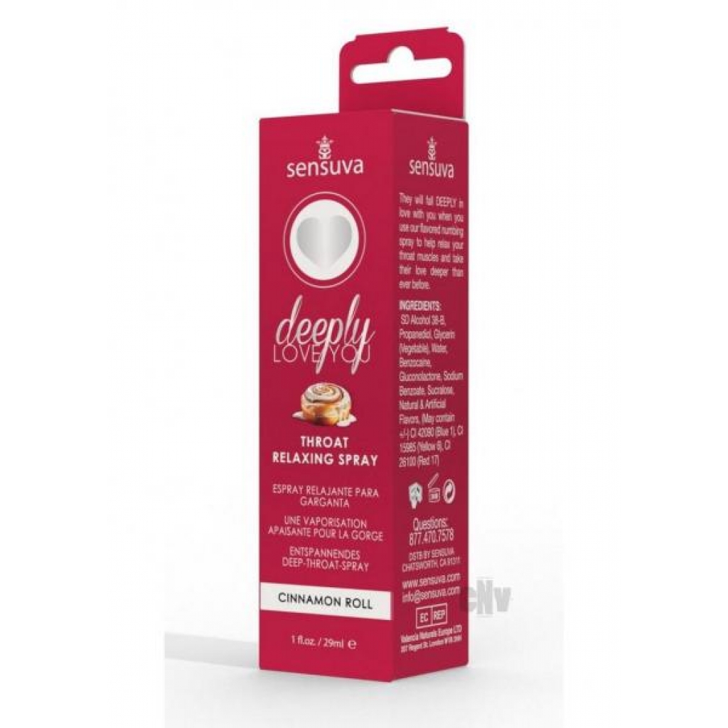 Deeply Love You Throat Spray Cinna Roll - Oral Sex