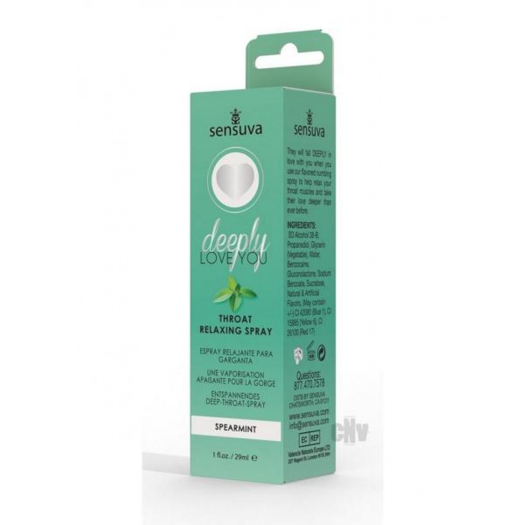 Deeply Love You Throat Spray Spearmint - Oral Sex