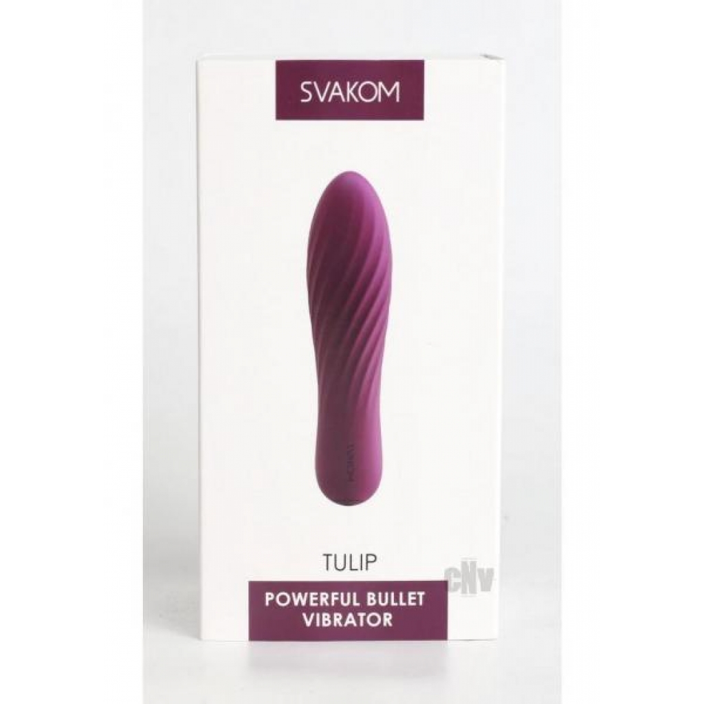 Svakom Tulip Purple - Bullet Vibrators