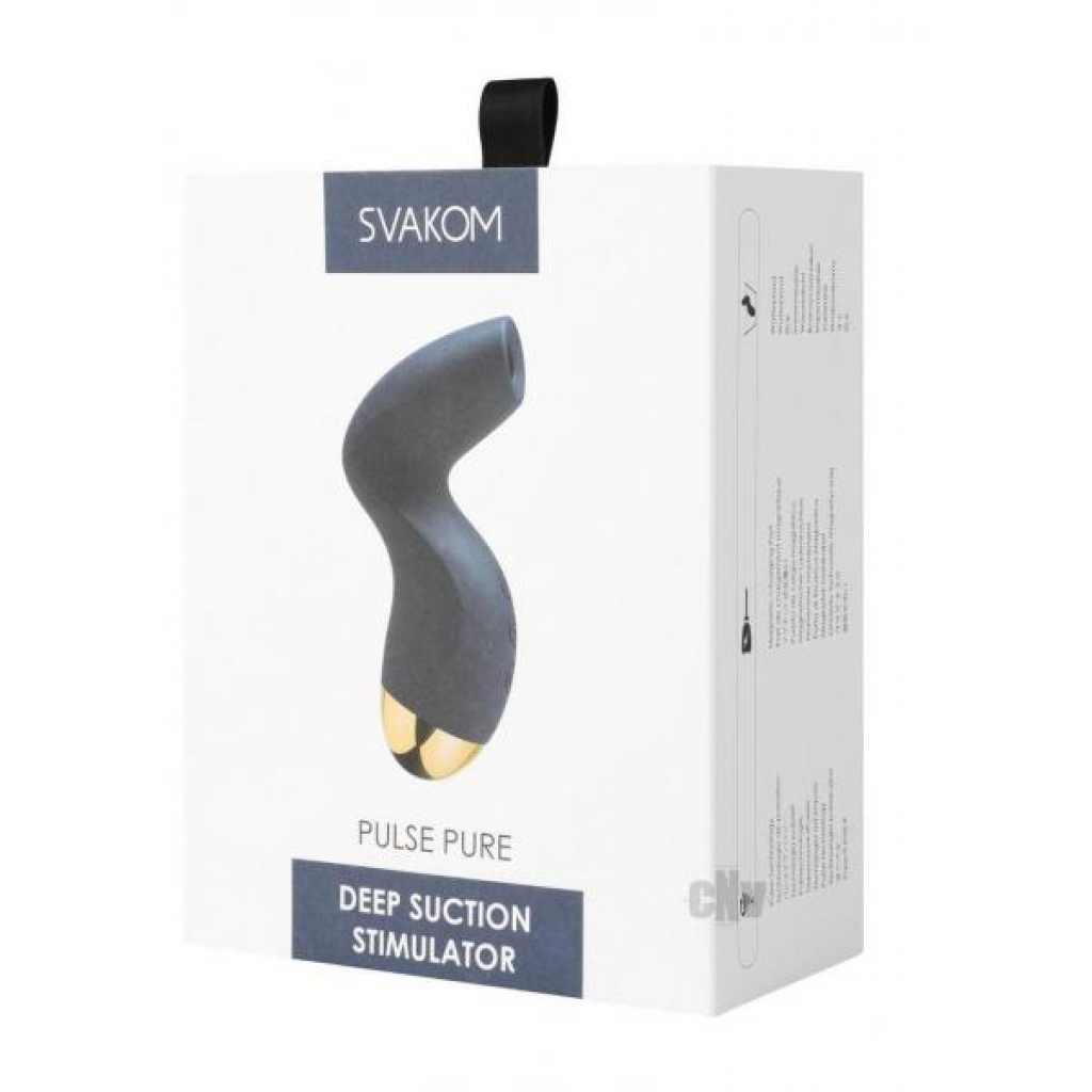 Svakom Pulse Pure Blue/gold - Clit Suckers & Oral Suction