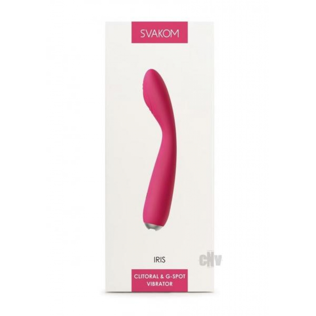 Svakom Iris Pink/silver - G-Spot Vibrators