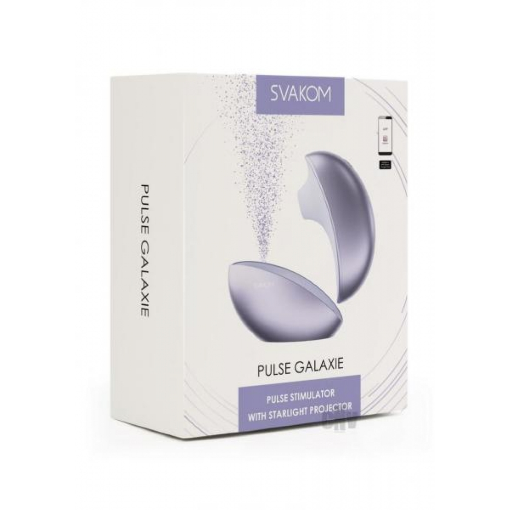 Svakom Pulse Galaxie Matallic Lilac - Clit Suckers & Oral Suction