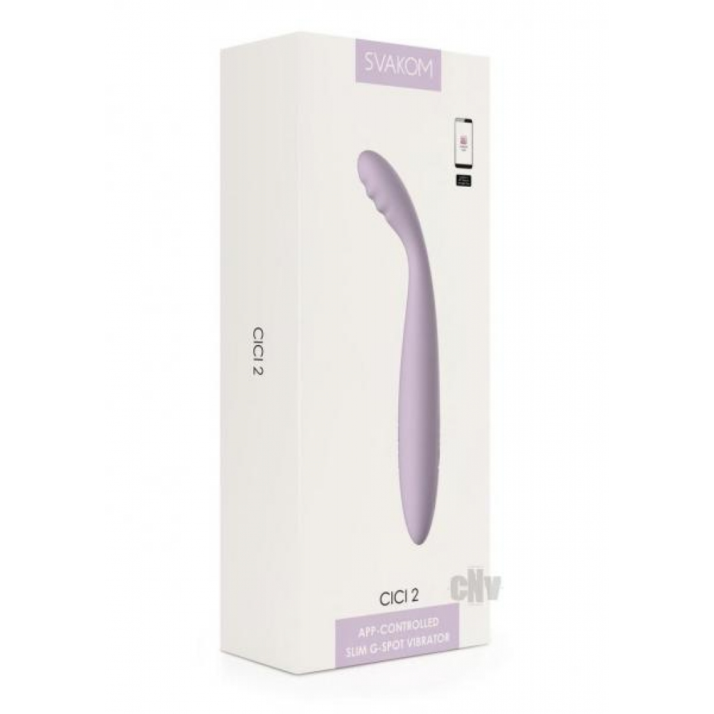 Svakom Cici 2 Lavender - G-Spot Vibrators