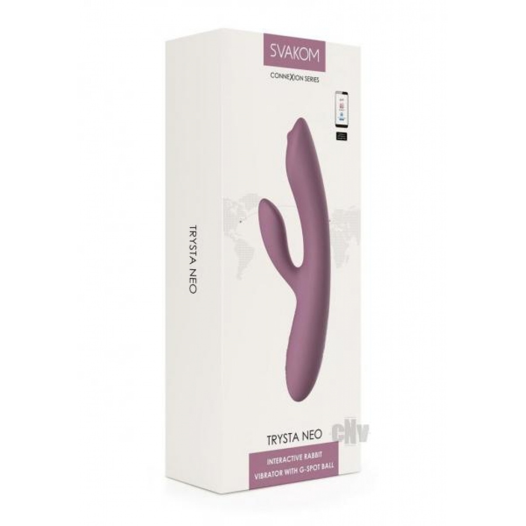 Svakom Trysta Neo Lavender - Rabbit Vibrators