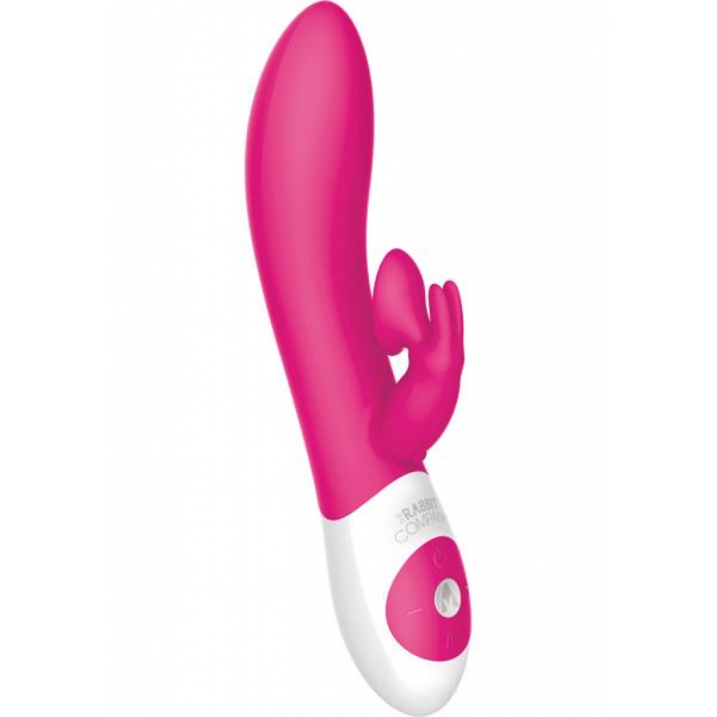 The Kissing Rabbit Vibrator Hot Pink - Rabbit Vibrators