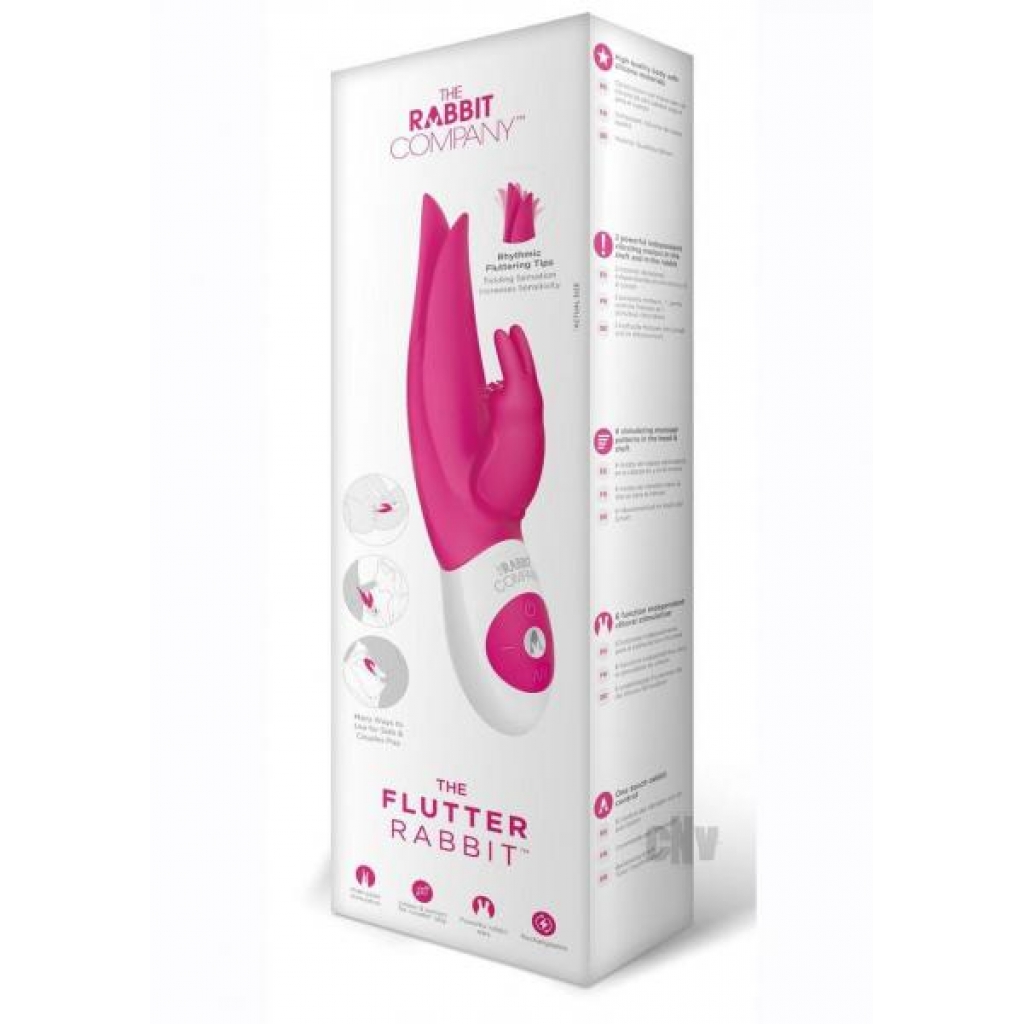 The Flutter Rabbit Pink - Rabbit Vibrators