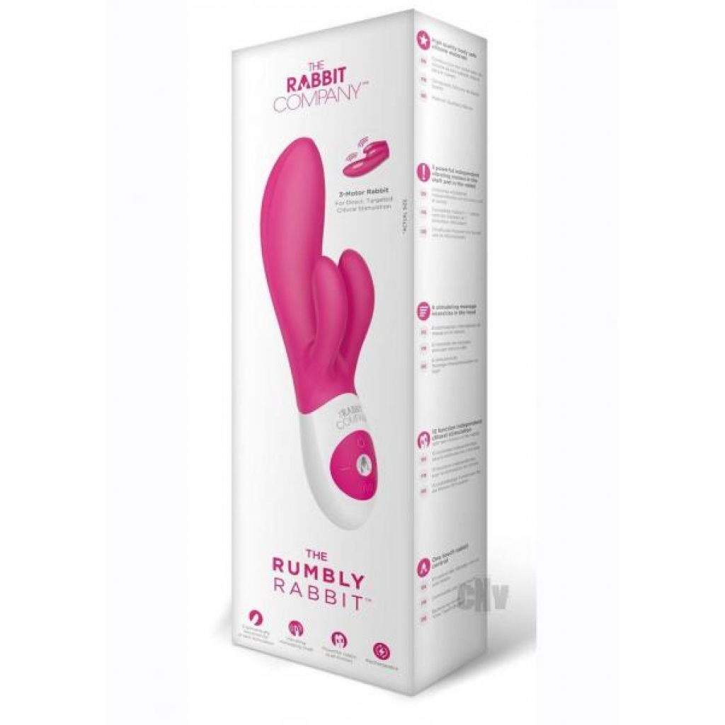 The Rumbly Rabbit Hot Pink - Rabbit Vibrators