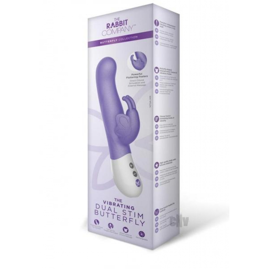 Vibrating Dual Stim Butterfly - Rabbit Vibrators