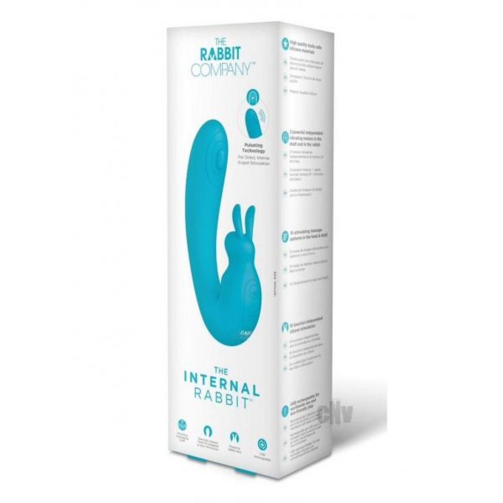 The Internal Rabbit Blue - G-Spot Vibrators Clit Stimulators