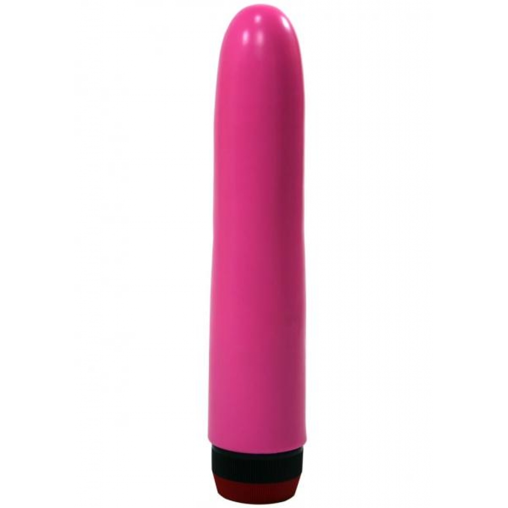 FLEXIBLE PLAYTHING 7 INCH VIBRATOR PINK - Traditional