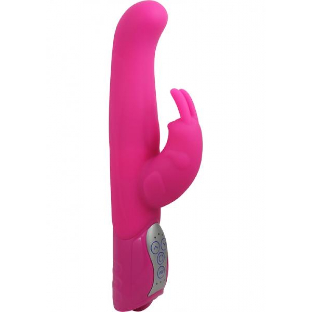 Extreme Wabbit Silicone Rabbit Vibrator Waterproof Pink - Rabbit Vibrators