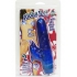 ALAHOA LEI 6 INCH VIBRATOR BLUE WATERPROOF - Rabbit Vibrators