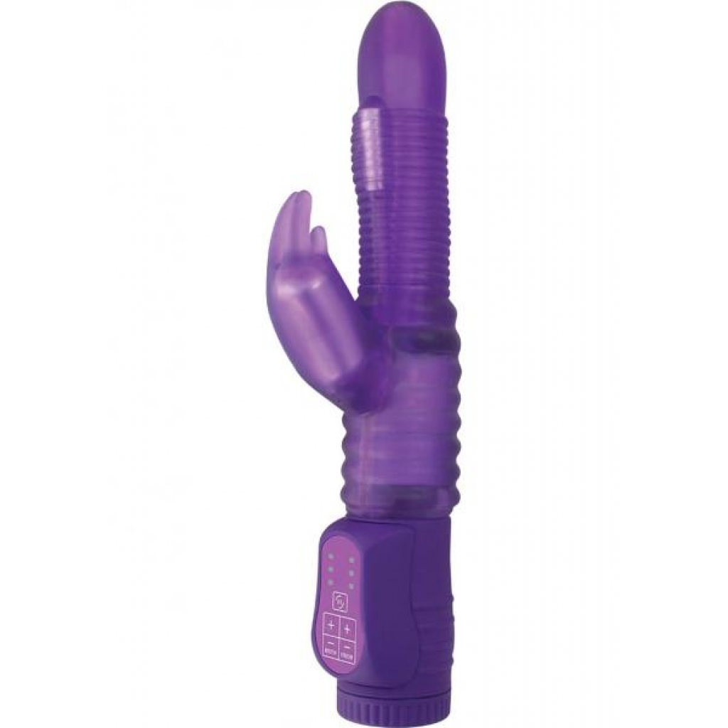 HYPNOTIC 7 FUNCTION STIMULATOR LAVENDER WATERPROOF - Rabbit Vibrators