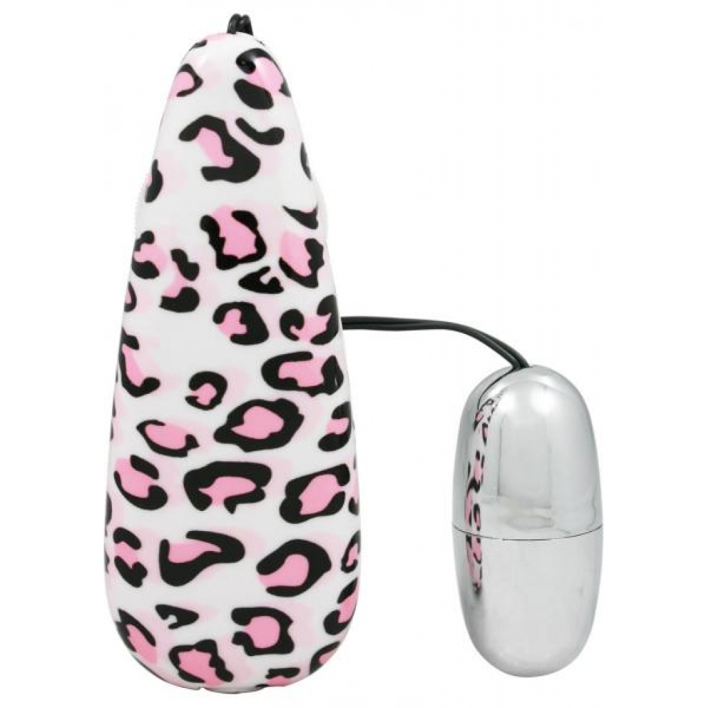 Primal Instinct Remote Control Bullet Leopard Print Pink - Bullet Vibrators