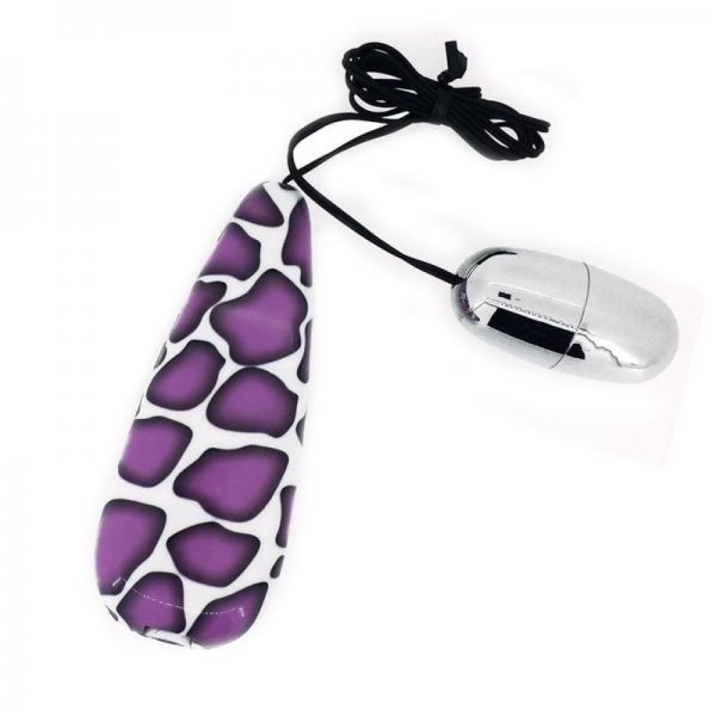 Primal Instinct Purple Giraffe Bullet Vibrator - Bullet Vibrators