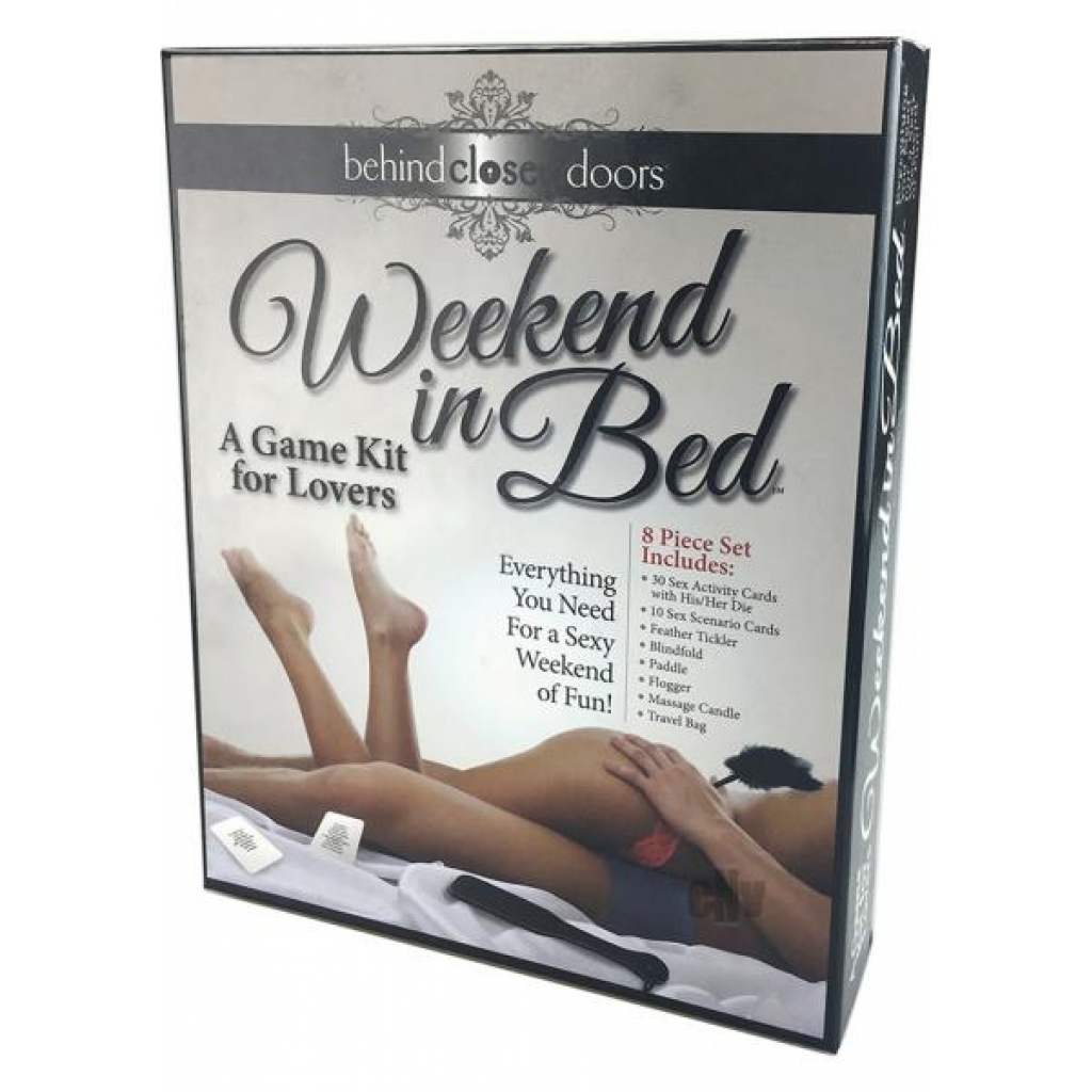 Weekend In Bed Game Kit - Hot Games for Lovers