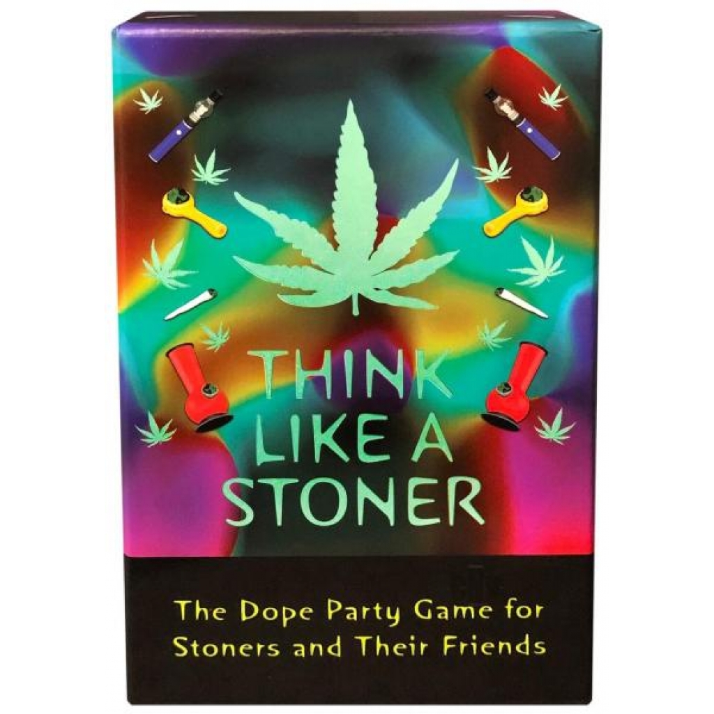 Think Like A Stoner The Dope Party Game For Stoners & Their Friends - Party Hot Games