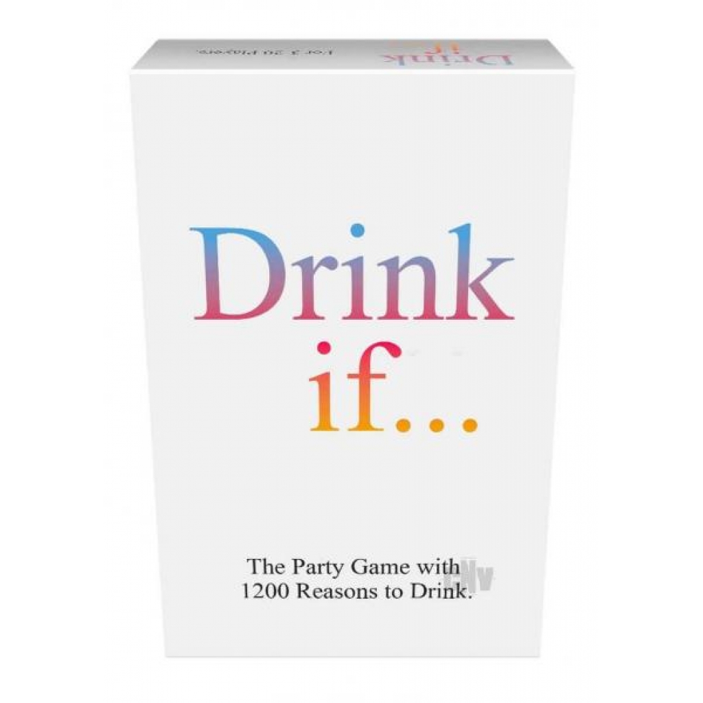 Drink If... Game