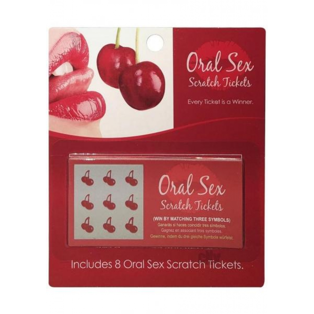 Oral Sex Scratch Tickets - Hot Games for Lovers