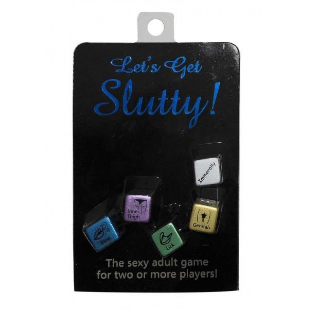 Lets Get Slutty Dice - Party Hot Games