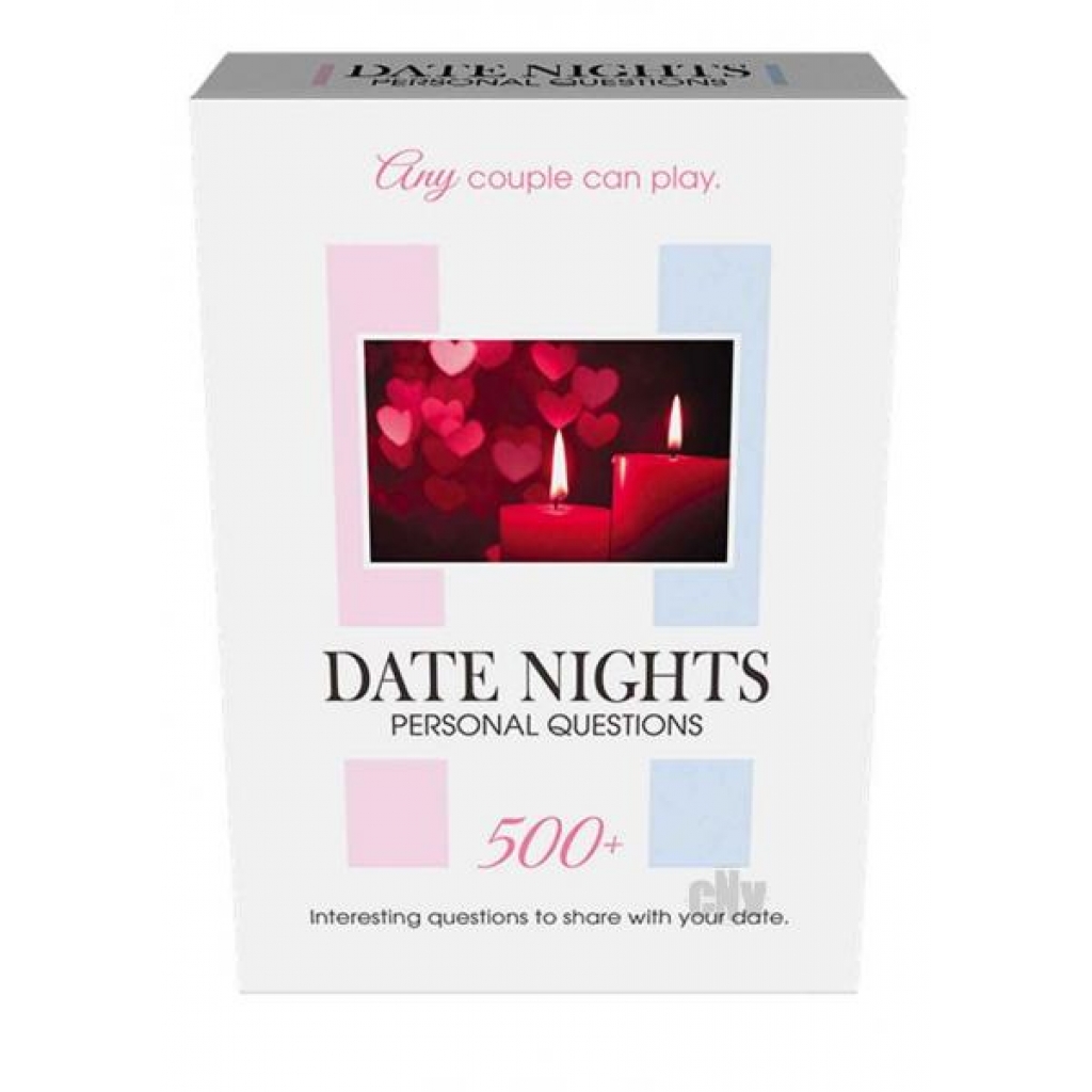 Date Nights Questions Dice Game - Hot Games for Lovers