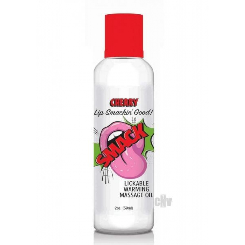 Smack Massage Oil Cherry 2oz