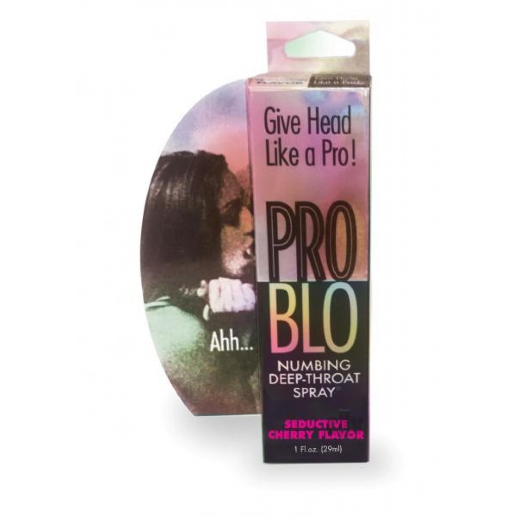 Pro Blo Numbing Spray Cherry 1oz - Oral Sex