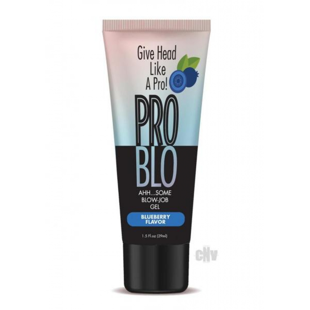 Problo Oral Pleasure Gel Blueberry 1.5oz - Oral Sex